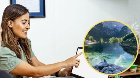 zenska racunalnik fotografija