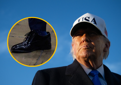 Člani Trumpove administracije tarča posmeha: predsednik ZDA jim je podaril čevlje, velikost pa je preprosto uganil