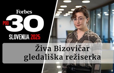 Forbes 30 pod 30: Živa Bizovičar, režiserka