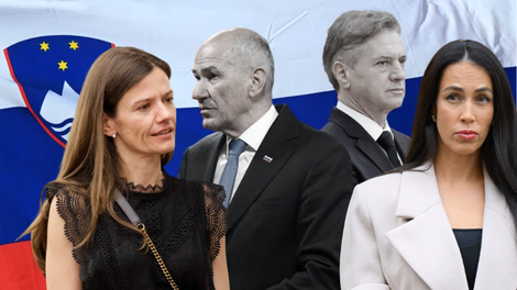 Janez Janša, Robert Golob, Urška, Tina