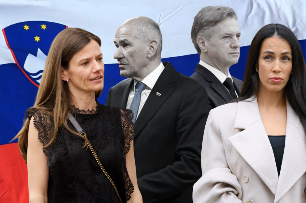 Soočenje, kot ga še ni bilo! Bosta Janšo in Goloba v televizijskem studiu zasenčili Urška in Tina? (foto: Luka Dakskobler/Ziga Zivulovic/Bobo/fotomontaža)