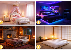 V kateri spalnici bi najraje spali? Test, ki pokaže vaš način razmišljanja