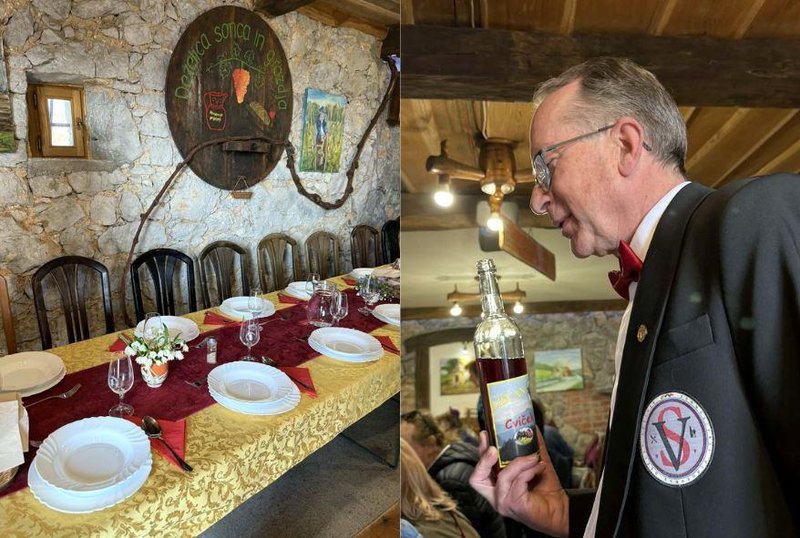 Dolenjska zidanica cvicek