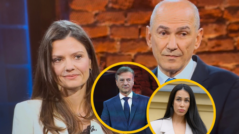Urška Bačovnik Janša Janez Janša soočenje volitve pop tv Robert Golob