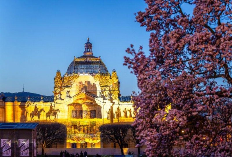 Zagreb festival svetloba luc