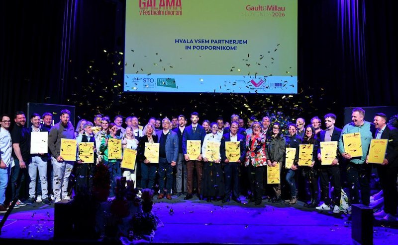 Gault&Millau Slovenija 2026 nagrajenci