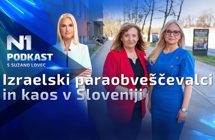 N1 podkast s Suzano Lovec: Izraelski paraobveščevalci in kaos v Sloveniji