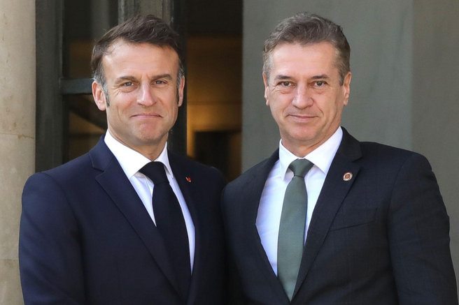Emmanuel Macron, Robert Golob