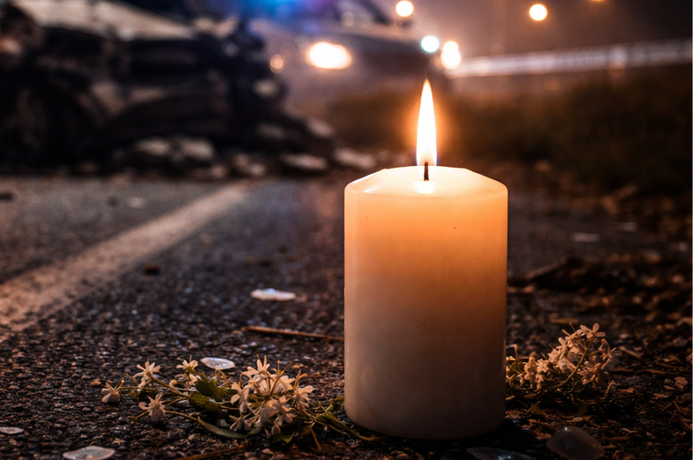 Tragičen dan na slovenskih cestah: umrli dve osebi, tretja se bori za življenje (foto: ChatGPT)