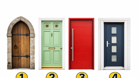 Katera vrata so vam najbolj všeč? Test, ki razkrije vašo prihodnost