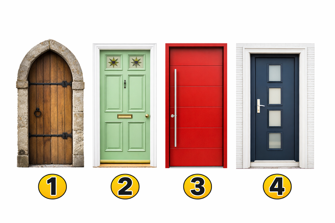 Katera vrata so vam najbolj všeč? Test, ki razkrije vašo prihodnost