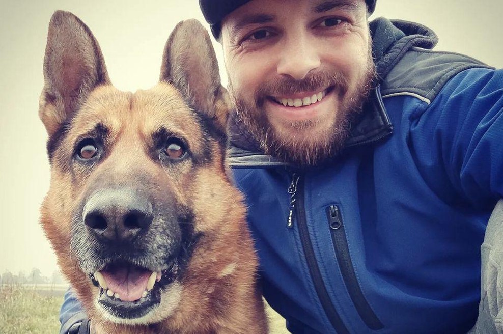 Za mavrico odšel slovenski Hachiko, ki je pred leti ubežal kruti usodi (foto: Facebook/Luka Vrbančić)