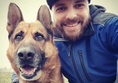 Za mavrico odšel slovenski Hachiko, ki je pred leti ubežal kruti usodi