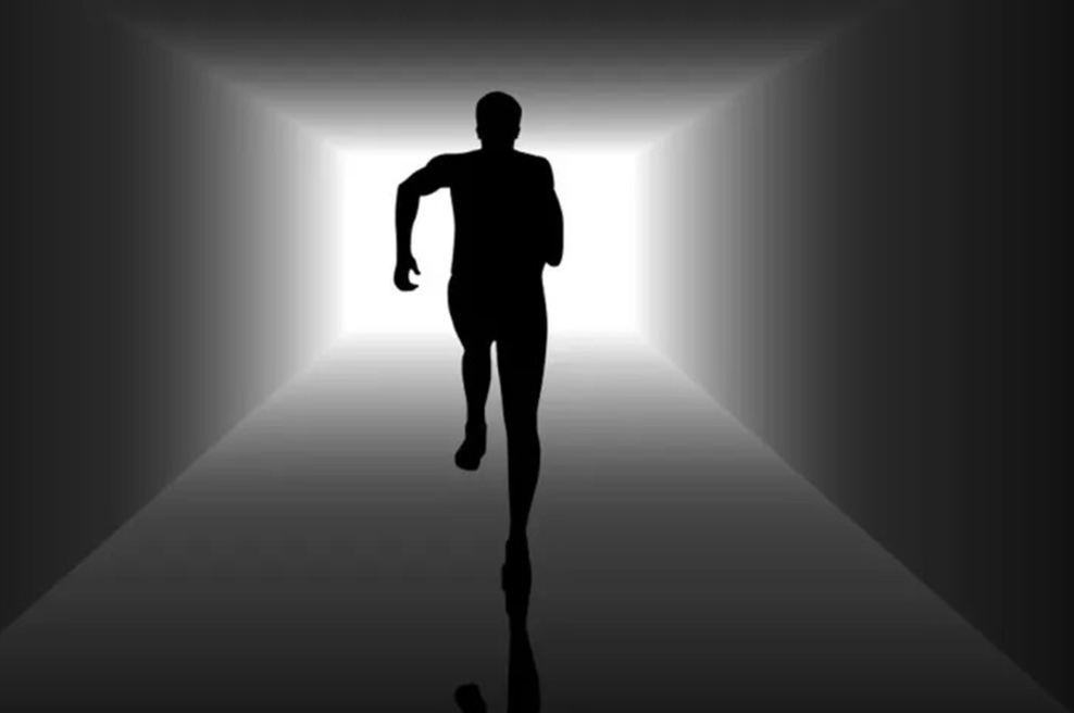 V katero smer teče moški? Optična iluzija, ki razkriva vaš način razmišljanja (foto: Reddit)