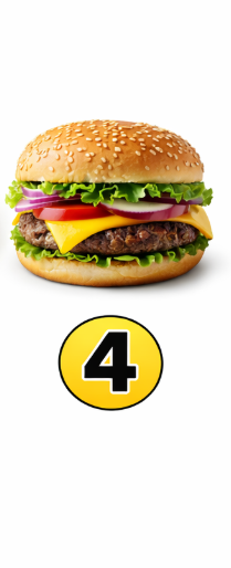 4 Burger Če ste izbrali burger, ste intenziven jedec. Radi imate močne, bogate okuse in konkretne obroke, ki vas res …