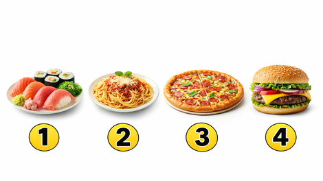 Katera hrana vam je najbolj všeč? Test, ki razkrije, kakšen jedec ste