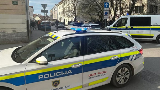 Drama pred vrtcem v Šiški: policisti morali proti moškemu uporabiti prisilna sredstva