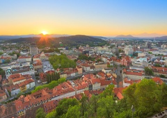 Na tej ljubljanski lokaciji je včasih stal pravi pravcati grad, danes pa je tu nekaj popolnoma drugega