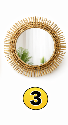 3 Boho okroglo ogledalo Ste oseba, ki daje velik pomen občutkom, odnosom in notranjemu miru. Radi imate toplino, pristnost in …