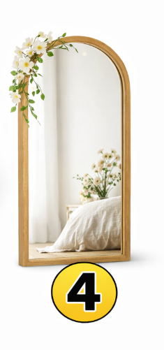 4 Visoko minimalistično ogledalo Ste oseba, ki deluje mirno, zbrano in racionalno. Radi imate red, jasnost in strukturo. Ne marate …