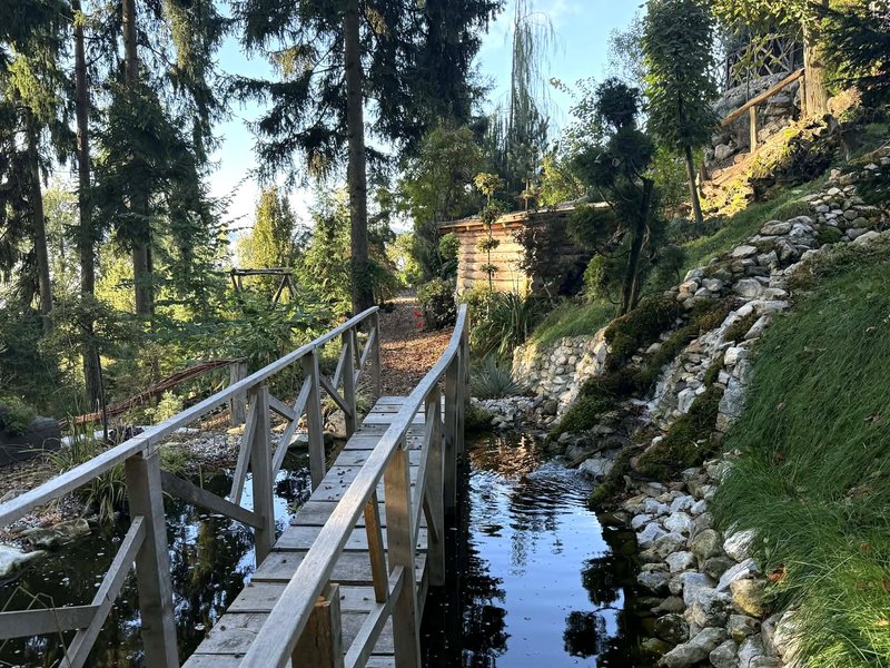 Park Zeleni raj Miha Kos rastline botanicni park