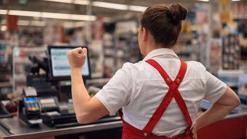 V trgovini izbruhnila prava drama, trgovka se je takole odzvala, ko je bila postavljena pred dejstvo, vse je zabeležila kamera