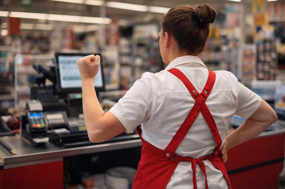 Trgovka (foto: ChatGTP/AI)