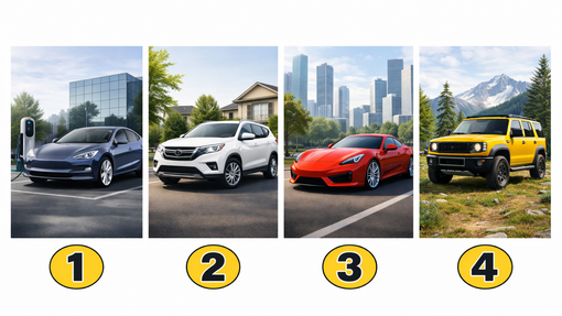 Kateri avtomobil vam je najbolj všeč? Test, ki razkriva, kakšen tip človeka ste