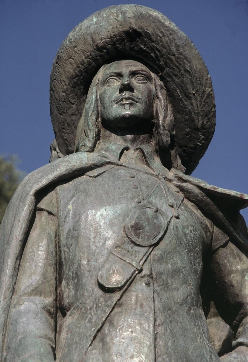 dArtagnan trije musketirji grob francija nizozemska pokop smrt