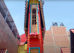 Bi živeli tukaj? Tako je videti najožja hiša na svetu, široka zgolj 63 centimetrov (FOTO in VIDEO)