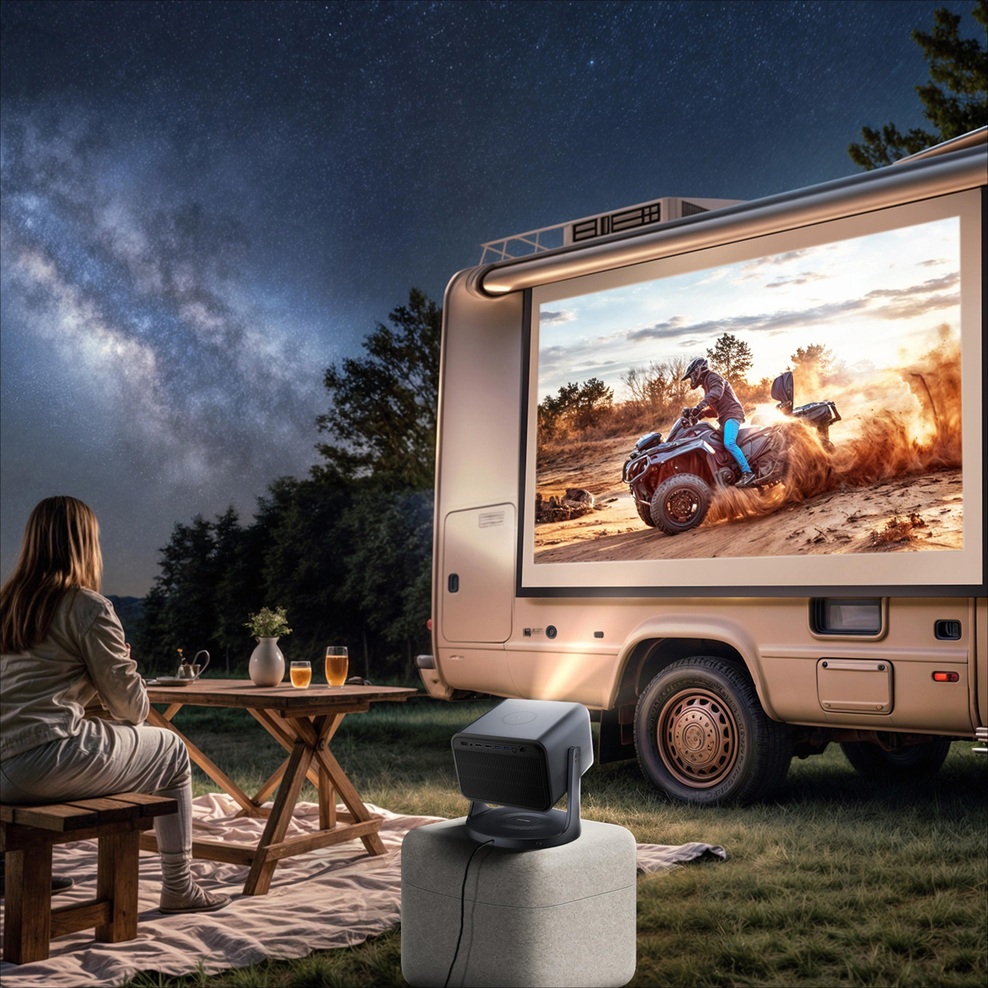 Preizkusili smo pametni mini projektor Hisense 4K C3, da ugotovimo, ali je končno čas za nadgradnjo naše gledalske izkušnje (foto: Gorenje GSI)