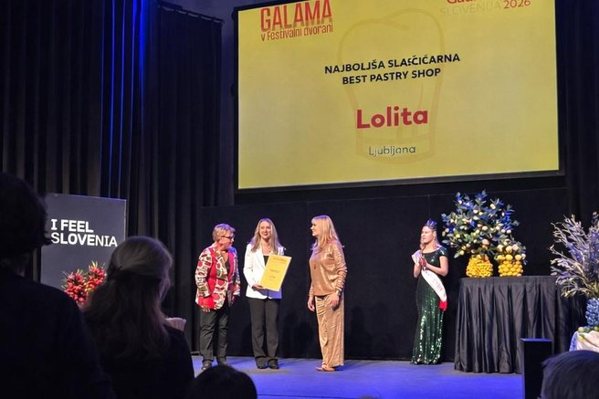Slaščičarna Lolita uradno najboljša slaščičarna v Sloveniji po izboru Gault&Millau