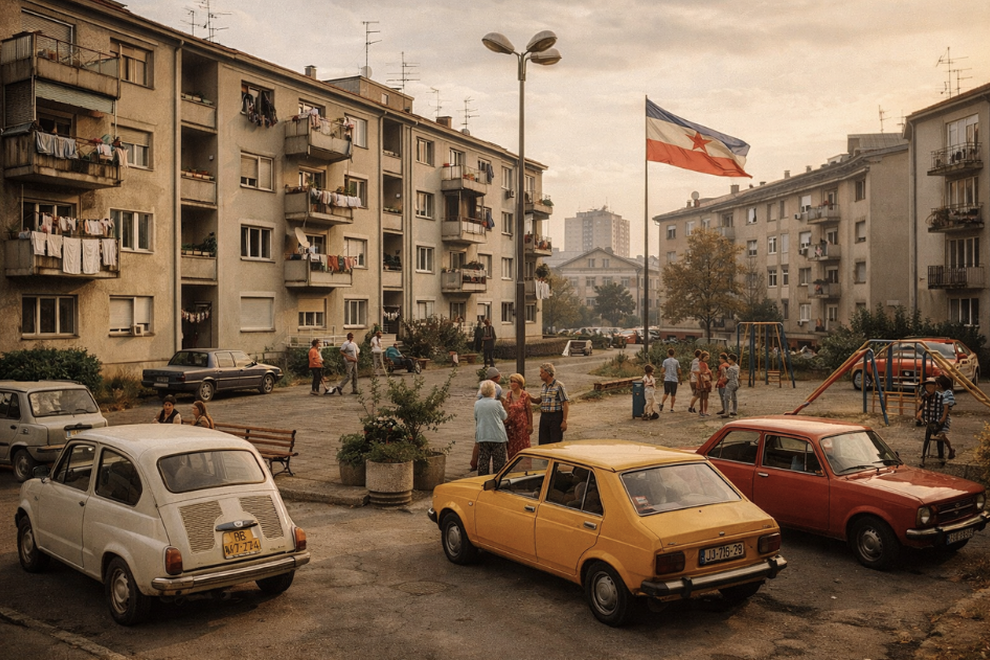 jugoslavija mit preteklost stanovanja hise nepremicnine trg zgodovina preteklost