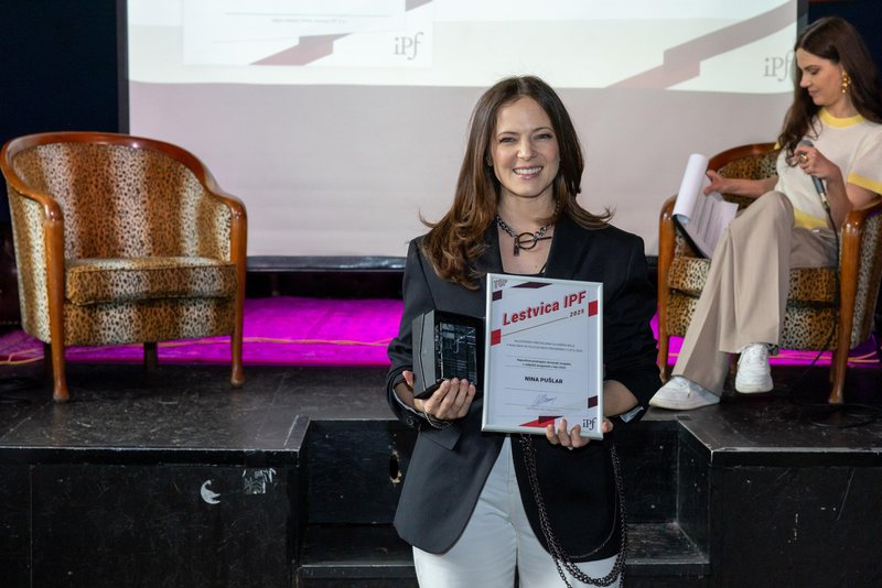 IPF nagrade Žan Serčič Nina Pušlar MRFY Gregor Strasbergar - Štras