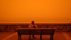 Kreta Grčija saharski prah apokalipsa