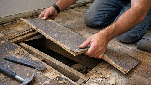 Lotila se je prenove doma in slišala srhljive zvoke, ki so ji pognali strah v kosti: "Na to te nihče ne more pripraviti," je dejala po tem