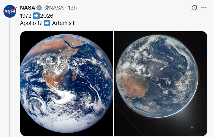 NASA objavila osupljive fotografije Zemlje, sledil je val kritik (v oči bode predvsem ena podrobnost)