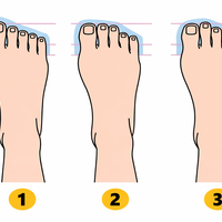 Kakšno obliko stopala imate? Test, ki razkrije, kdo ste v resnici