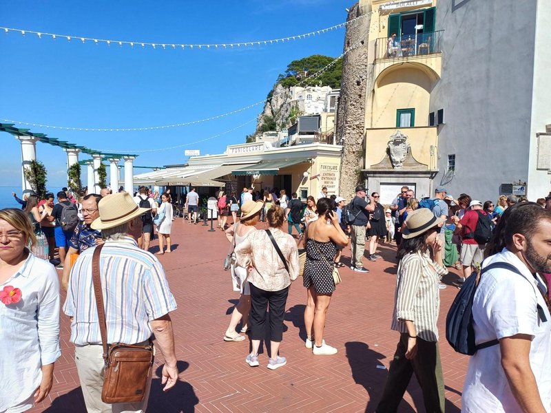 Capri turisti