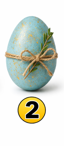 2 Če ste izbrali drugo jajce, imate preprost, a izbran okus. Privlačijo vas preproste, prijetne stvari, ki dajejo občutek udobja …