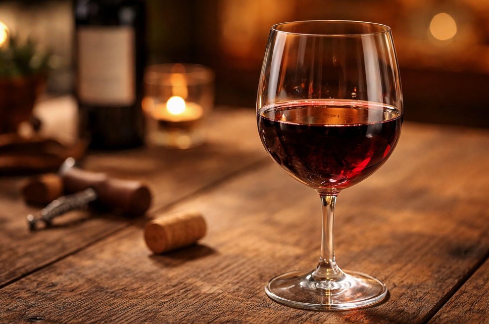Kozarec vina (foto: ChatGTP/AI)