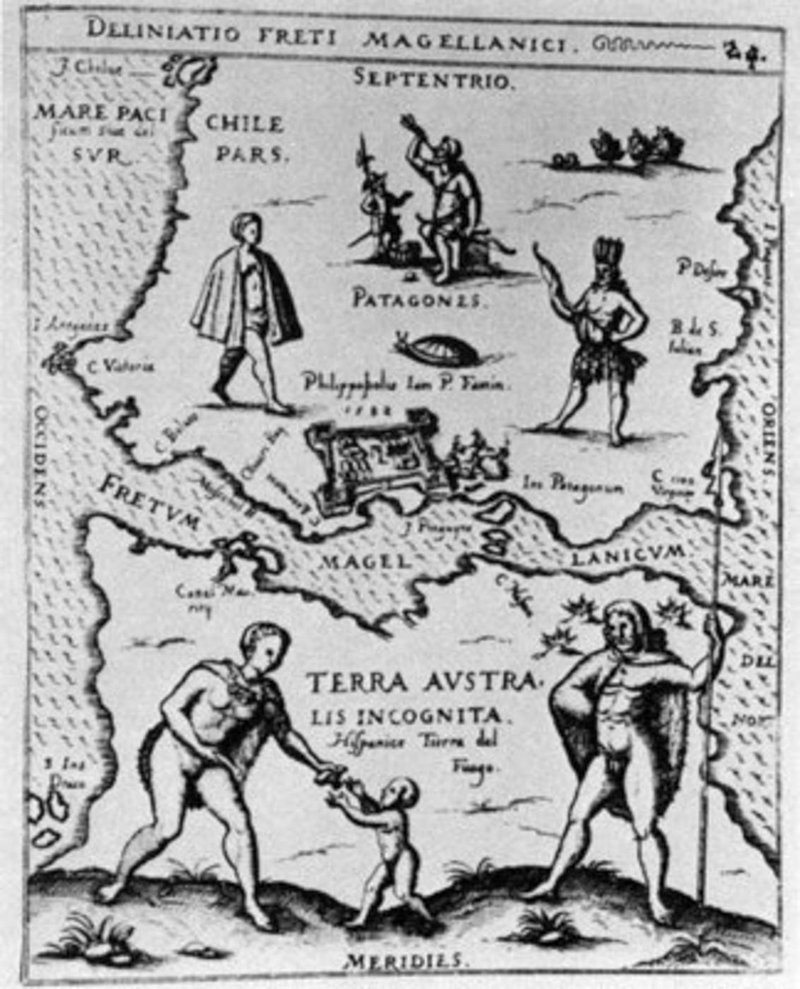 Ciudad del Rey Don Felipe novi svet magellan ozina morje zgodovina arheologija