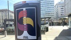 Ljubljana plakati glasbeni festivali razstava