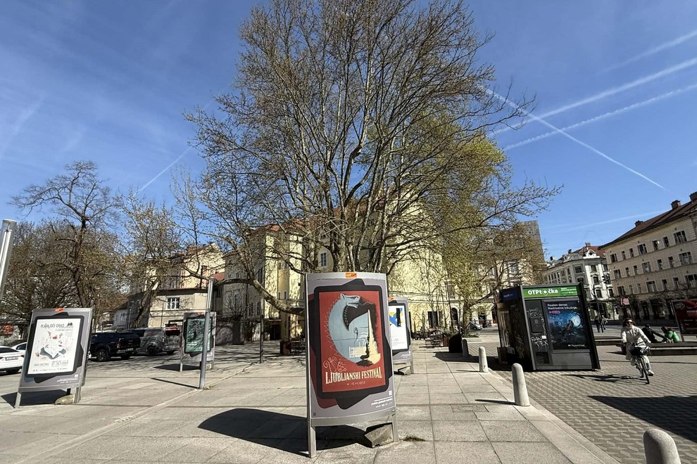 Ljubljana plakati glasbeni festivali Figovec razstava
