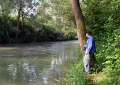 Šok na Dravi: Vedel, da je prijelo nekaj velikega, po 30 minutah pa iz vode potegnil to pošast