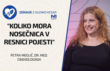Zdravje z Alenko Kesar: "Koliko mora nosečnica v resnici pojesti"  (Petra Meglič, dr. med.)