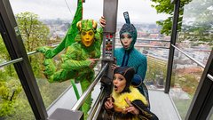 Cirque du Soleil cirkus akrobati Ljubljana