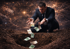 Astro znak, ki bo aprila skopal globoko finančno luknjo: denar mu bo dobesedno spolzel med prsti