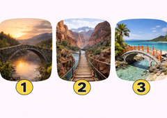 Kateri most bi izbrali? Test, ki razkrije, kakšna pot je pred vami