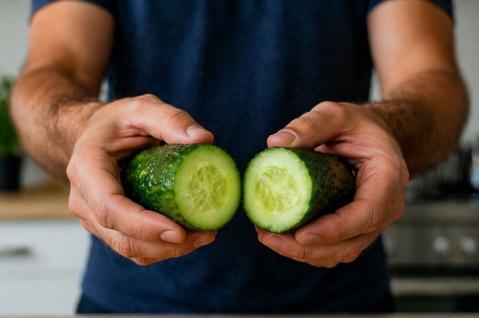 Prerezana kumara (foto: ChatGTP/AI)